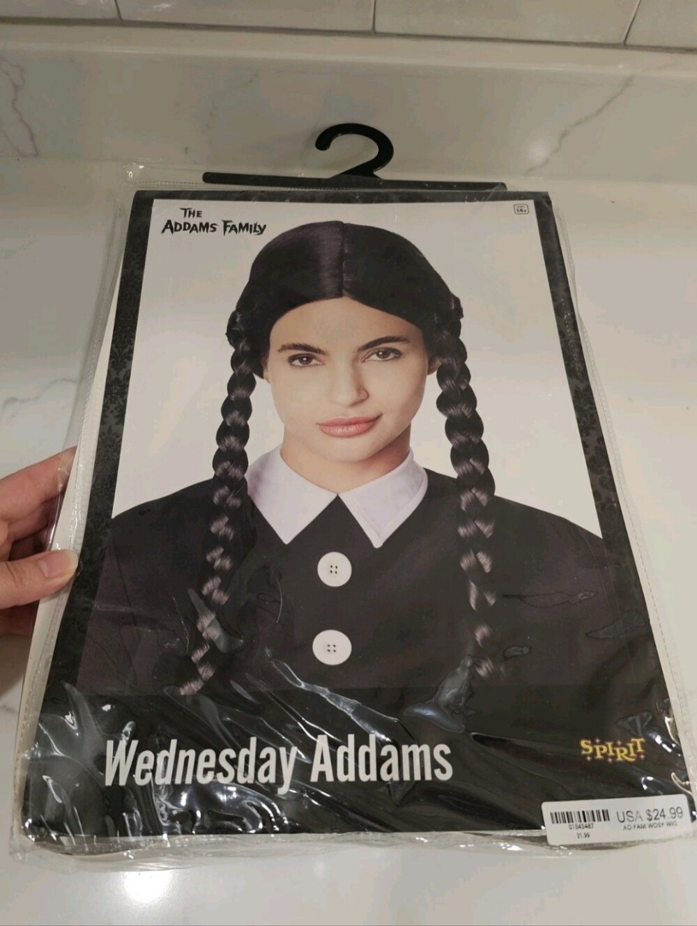 Spirit Black Braided Wednesday Style Wig